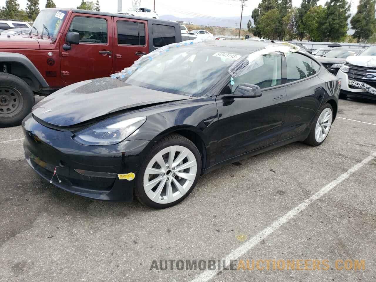 5YJ3E1EA0MF066643 TESLA MODEL 3 2021