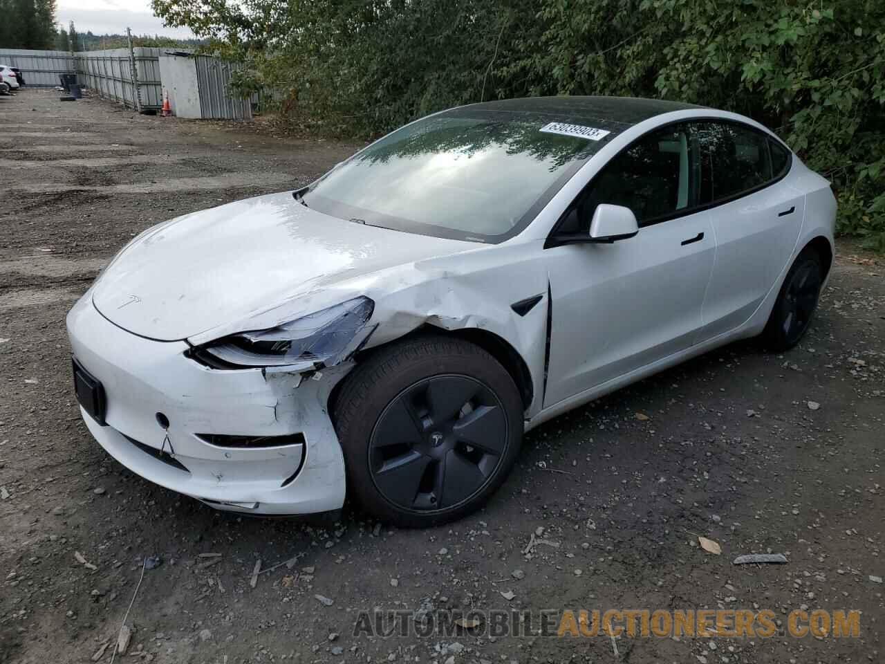 5YJ3E1EA0MF085225 TESLA MODEL 3 2021