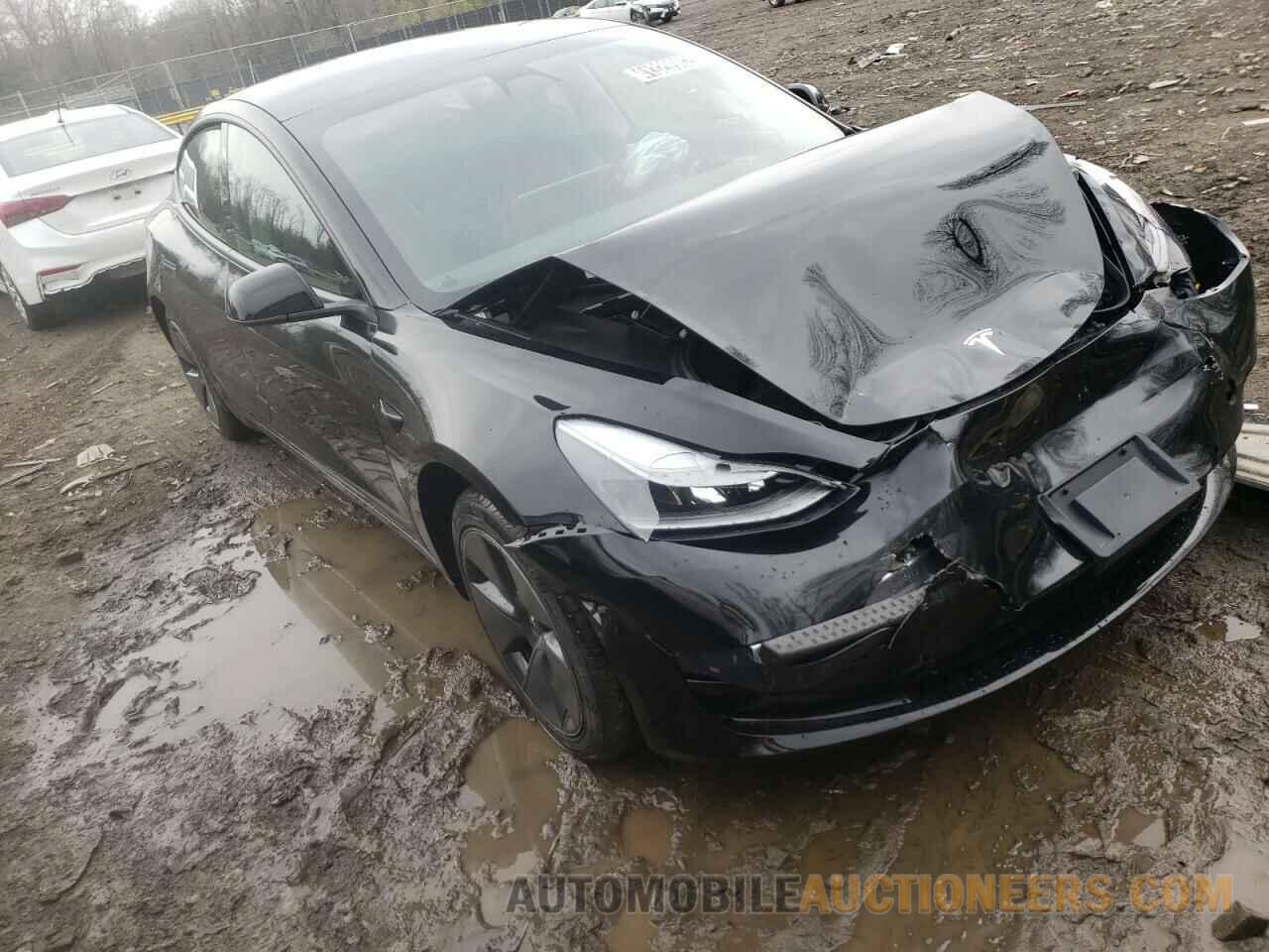 5YJ3E1EA0MF086357 TESLA MODEL 3 2021