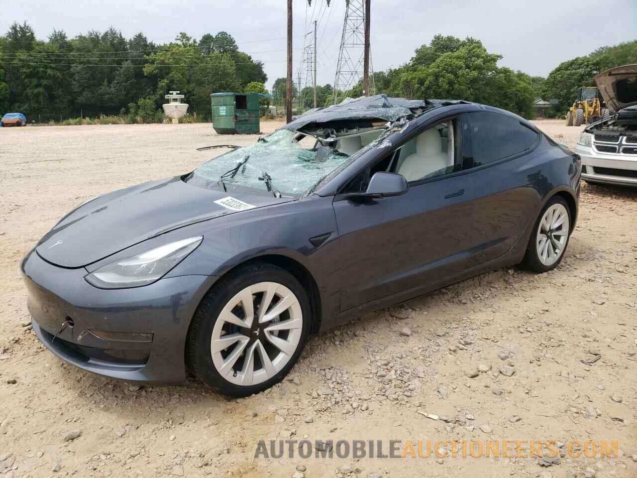 5YJ3E1EA0MF089209 TESLA MODEL 3 2021