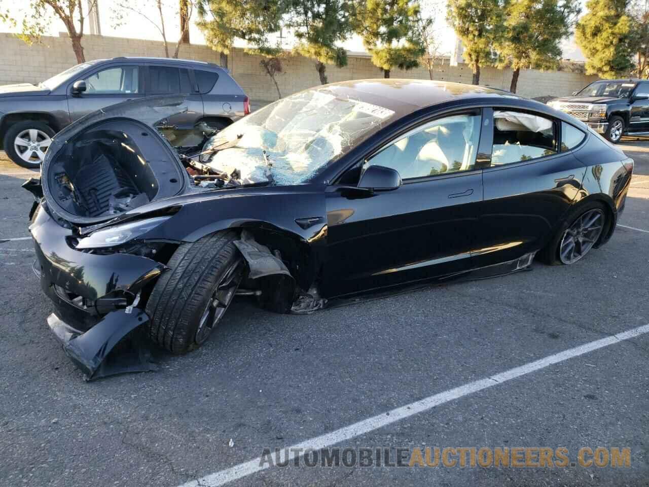 5YJ3E1EA0MF092627 TESLA MODEL 3 2021