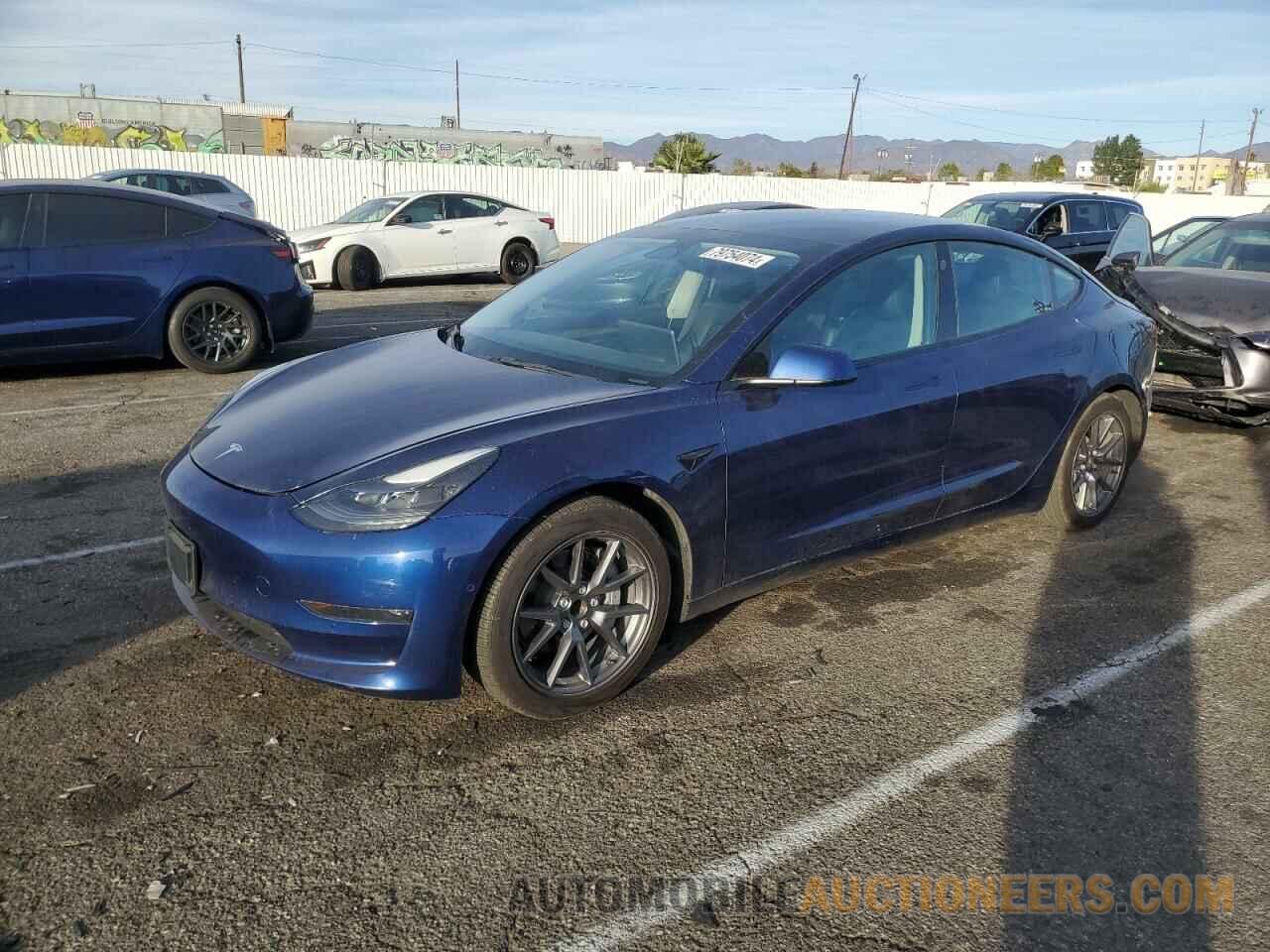 5YJ3E1EA0MF095706 TESLA MODEL 3 2021