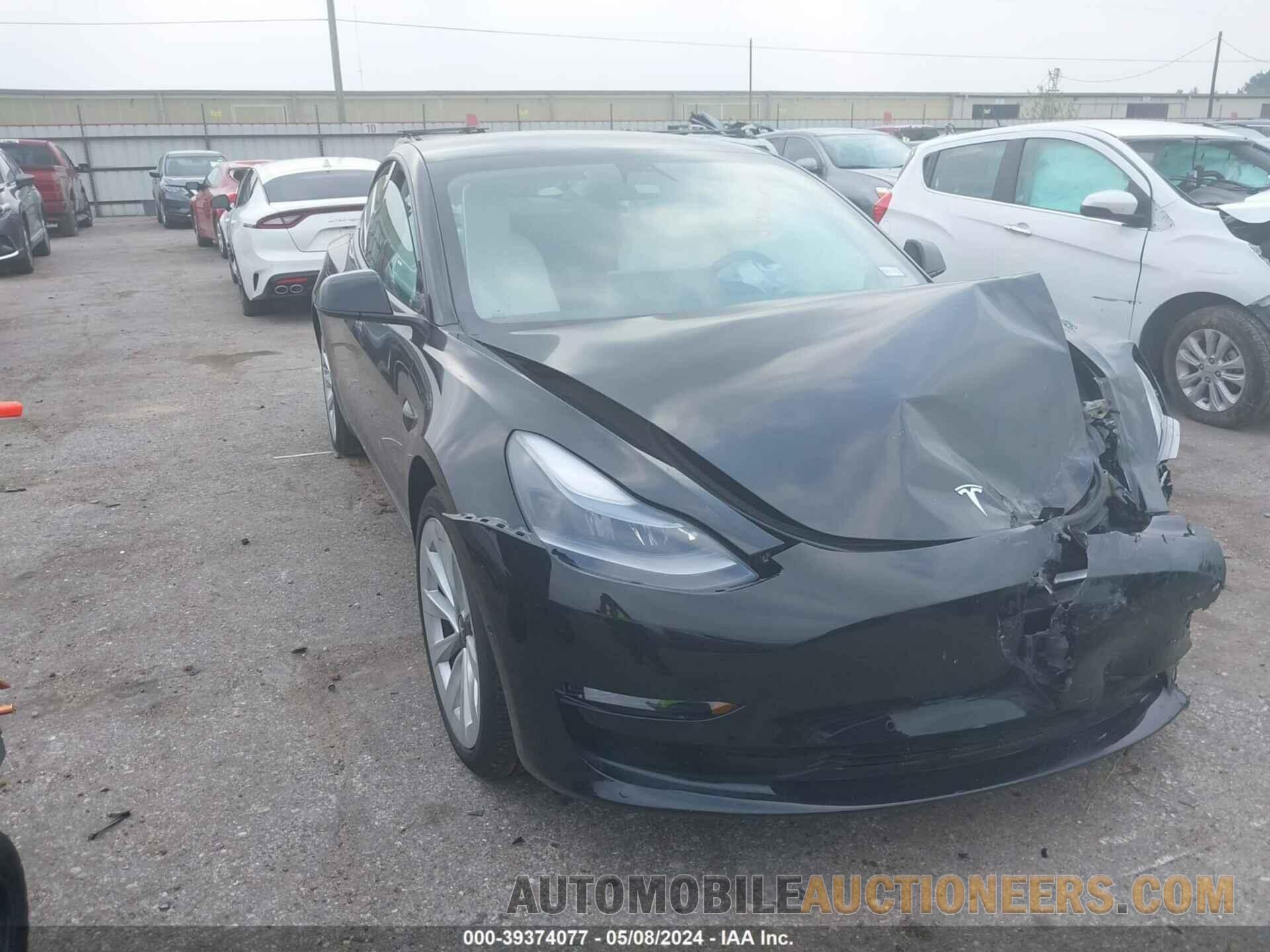 5YJ3E1EA0MF097875 TESLA MODEL 3 2021