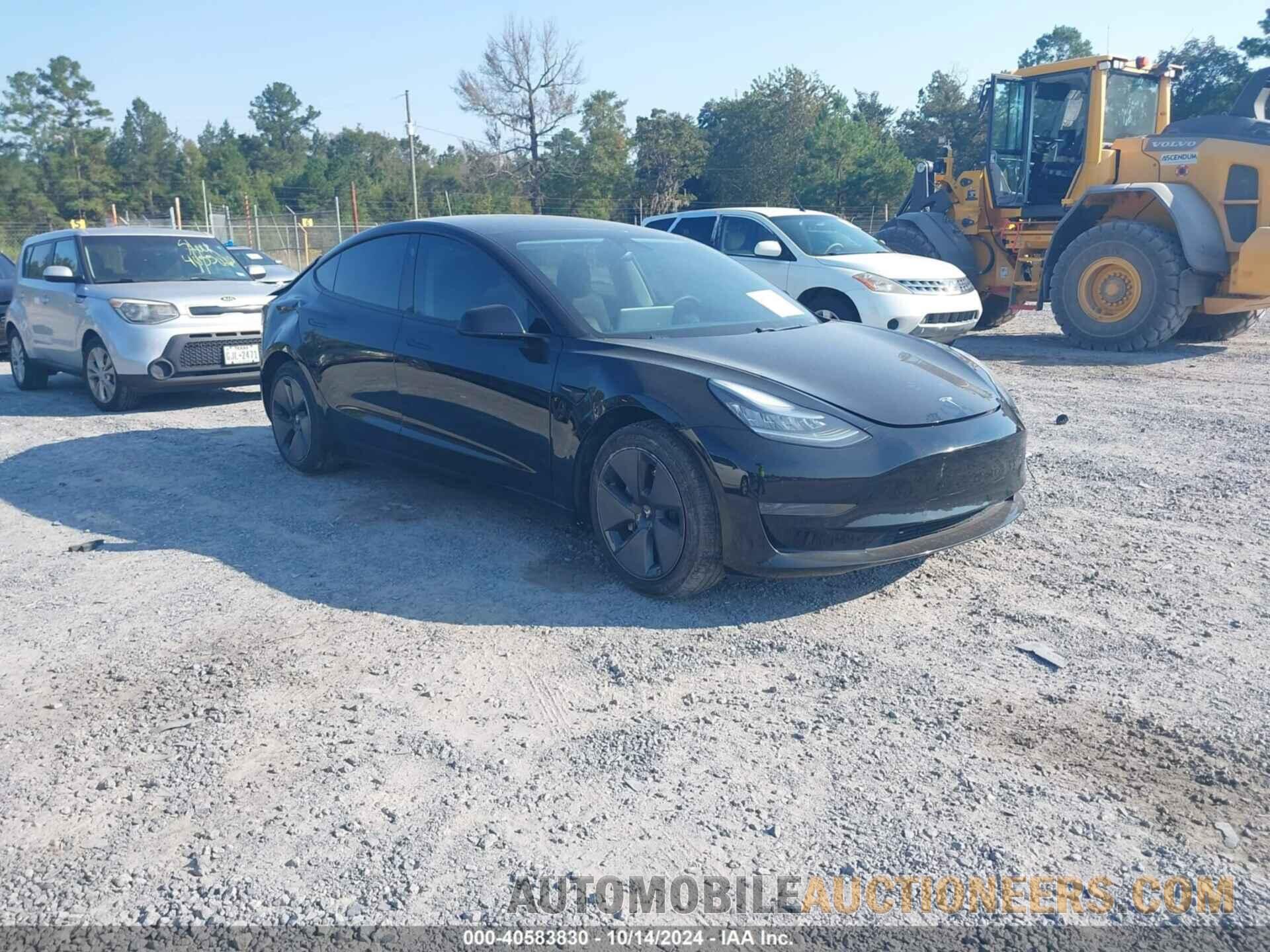 5YJ3E1EA0MF853950 TESLA MODEL 3 2021