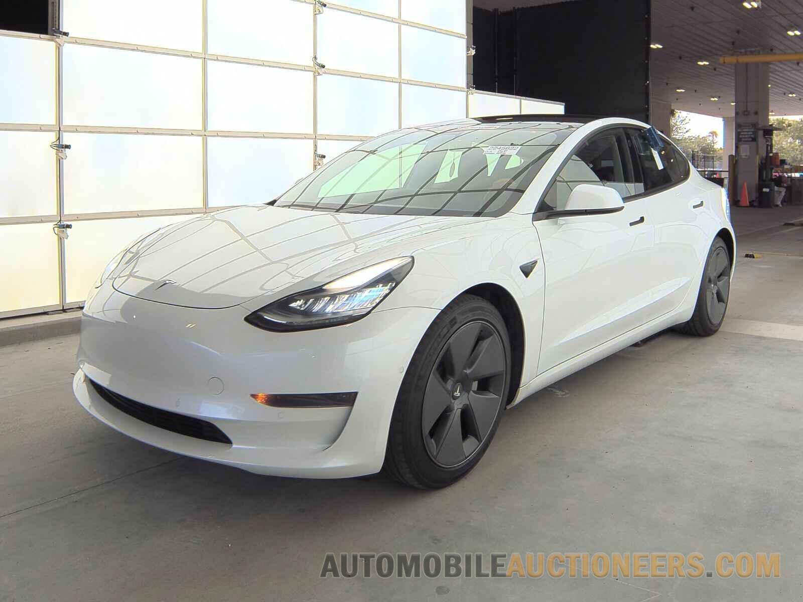 5YJ3E1EA0MF861319 Tesla Model 3 2021