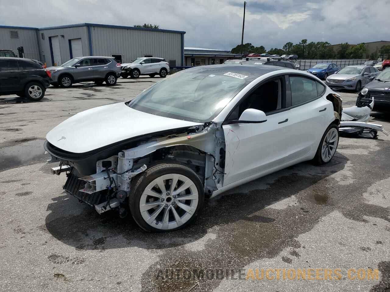 5YJ3E1EA0MF870408 TESLA MODEL 3 2021