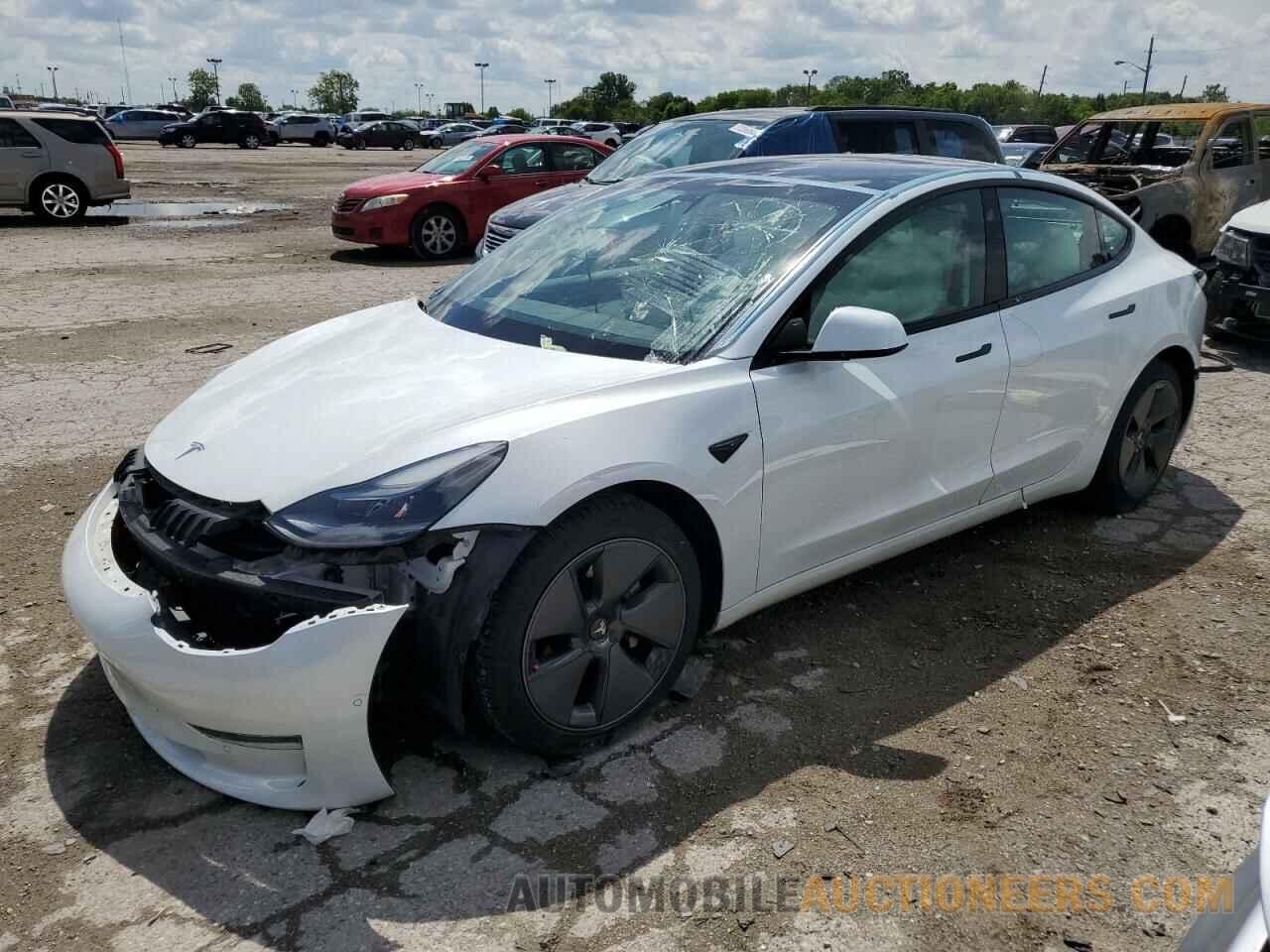 5YJ3E1EA0MF871056 TESLA MODEL 3 2021