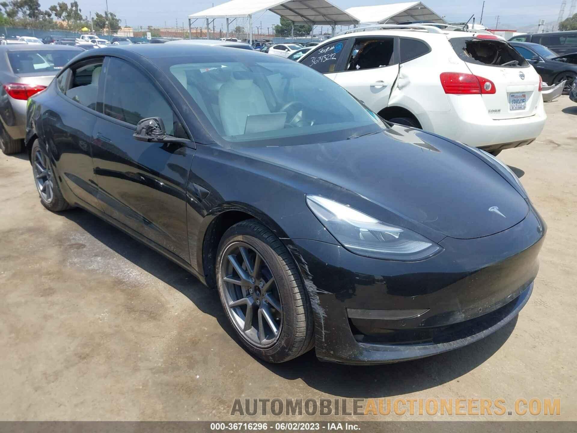 5YJ3E1EA0MF875141 TESLA MODEL 3 2021