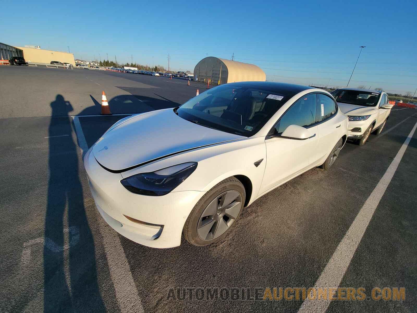 5YJ3E1EA0MF908025 Tesla Model 3 2021