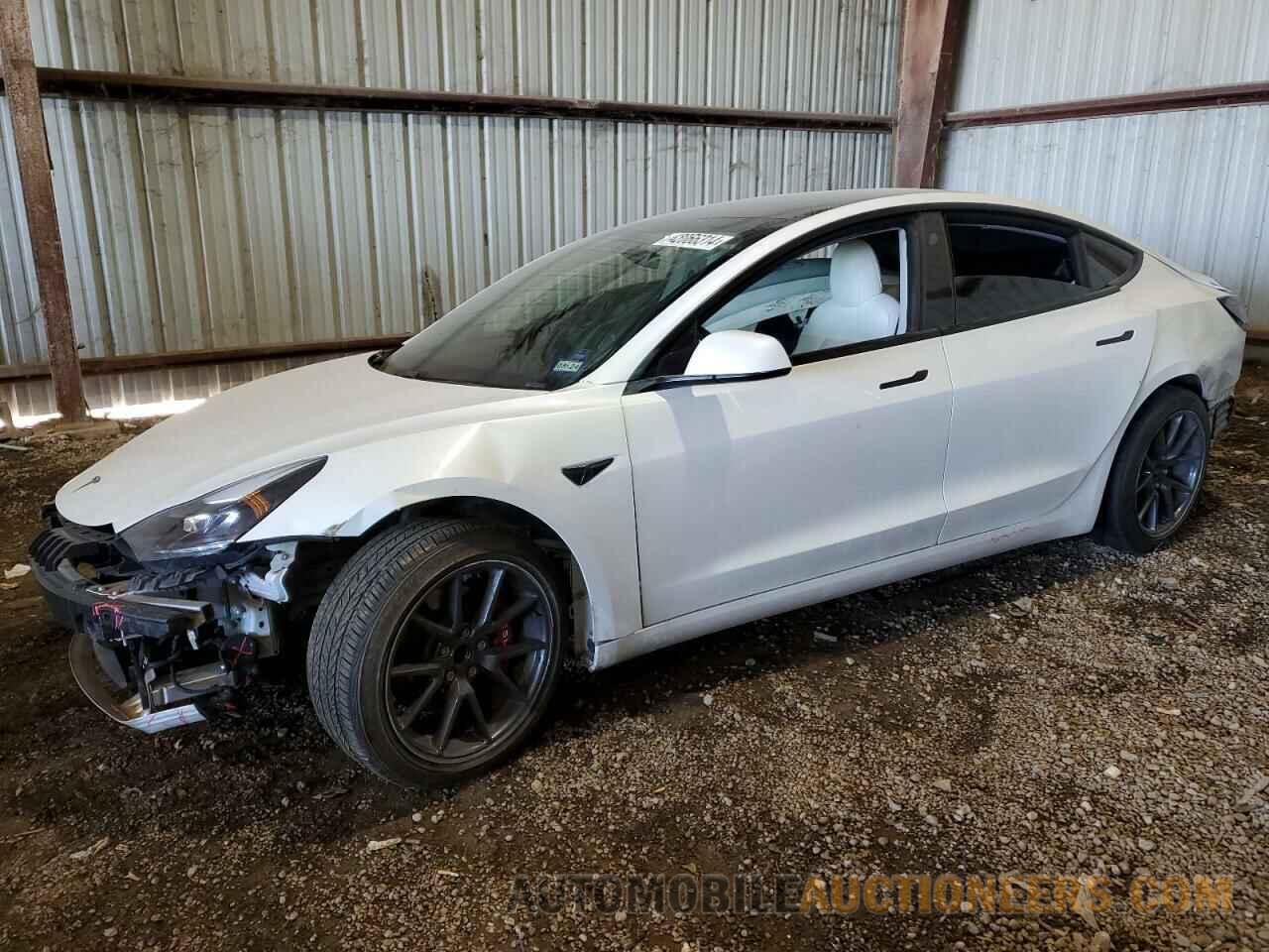 5YJ3E1EA0MF920546 TESLA MODEL 3 2021