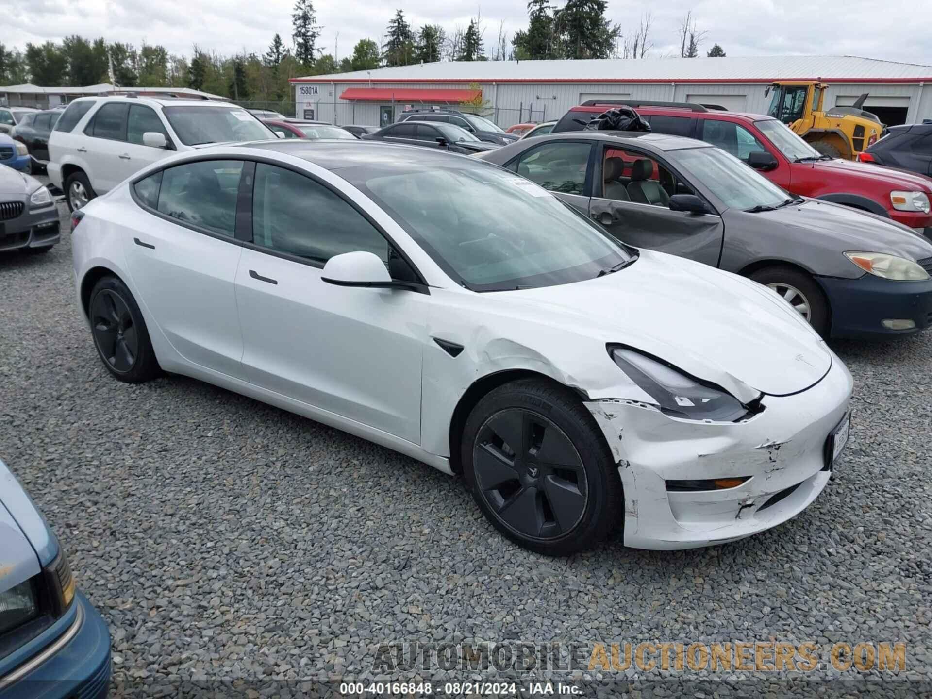 5YJ3E1EA0MF929831 TESLA MODEL 3 2021