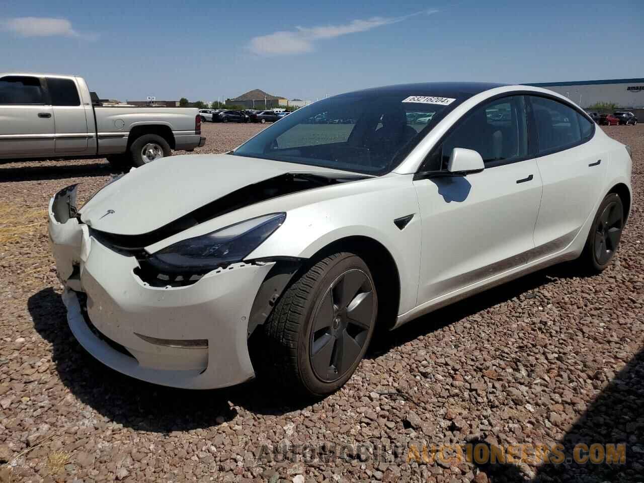 5YJ3E1EA0MF939596 TESLA MODEL 3 2021