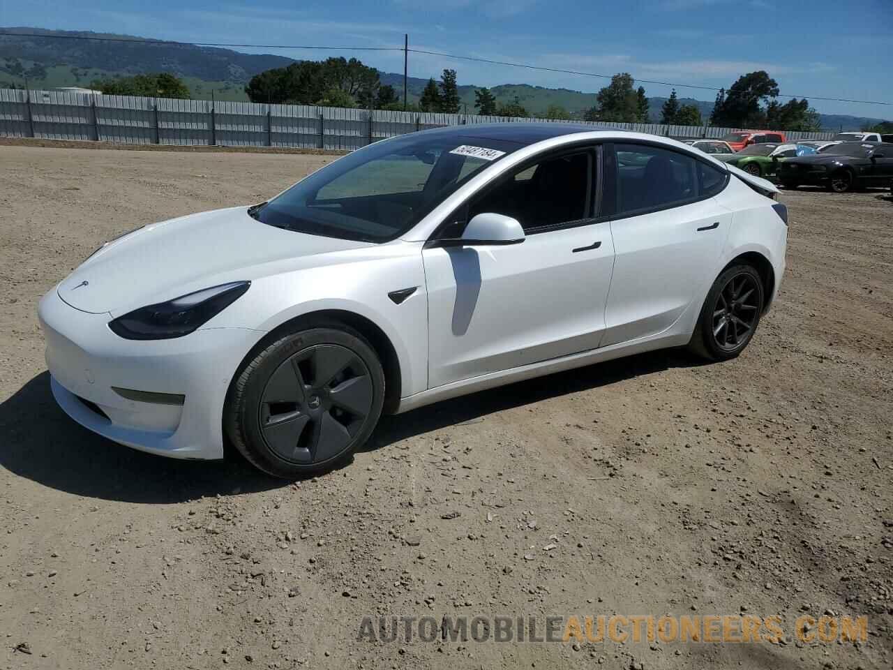 5YJ3E1EA0MF941493 TESLA MODEL 3 2021