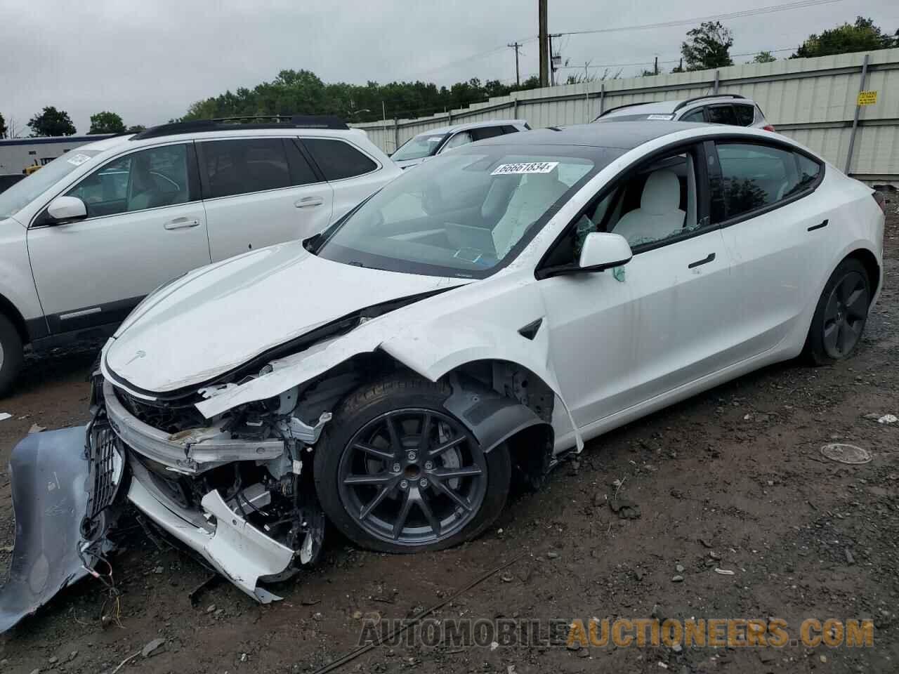 5YJ3E1EA0MF978298 TESLA MODEL 3 2021