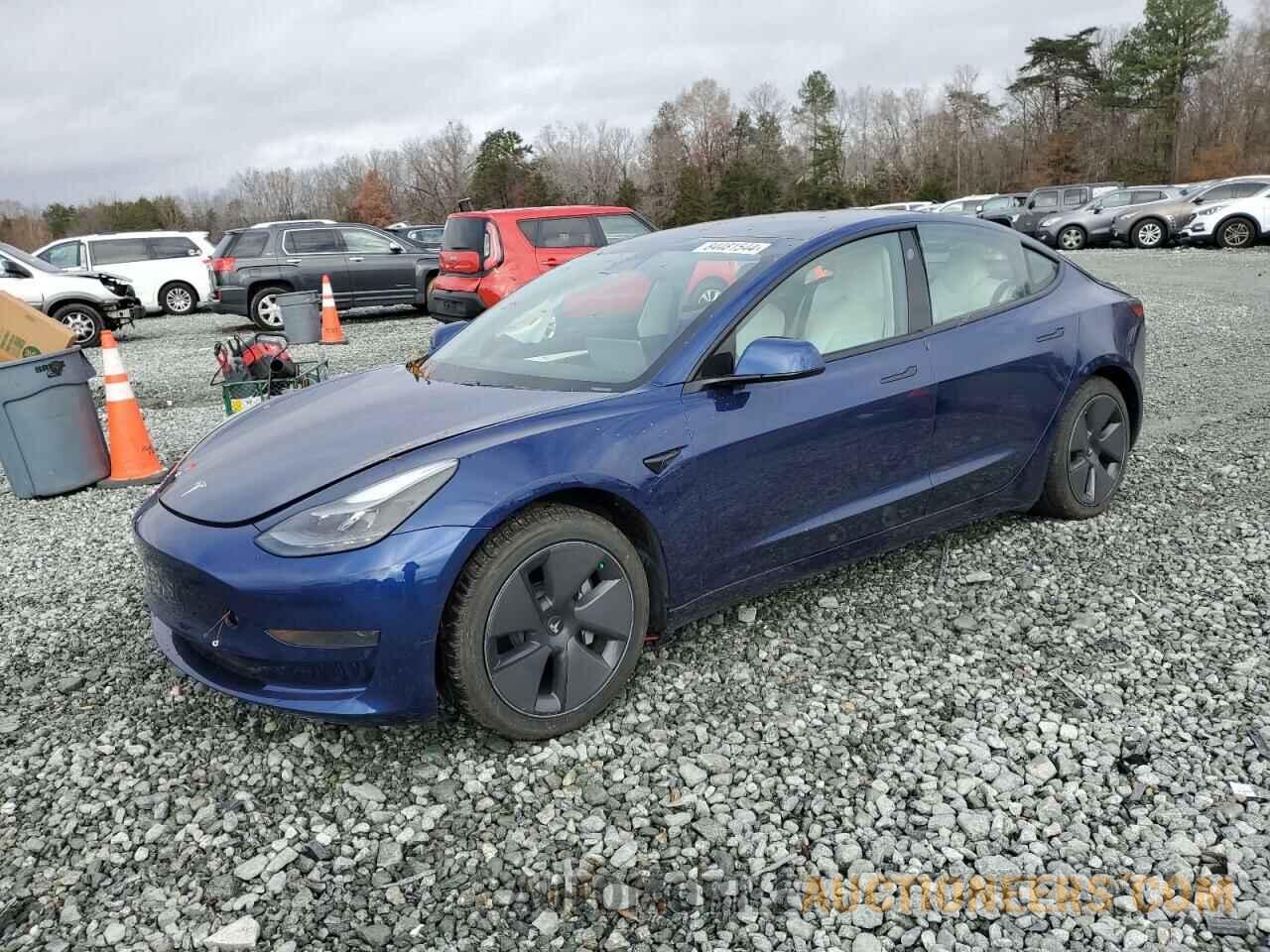 5YJ3E1EA0MF989561 TESLA MODEL 3 2021