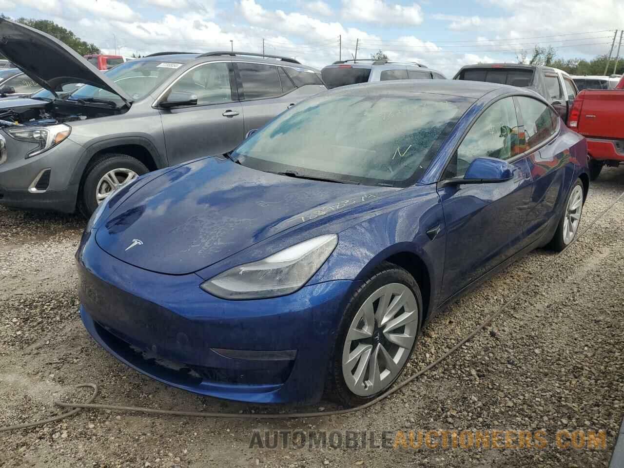 5YJ3E1EA0MF990757 TESLA MODEL 3 2021