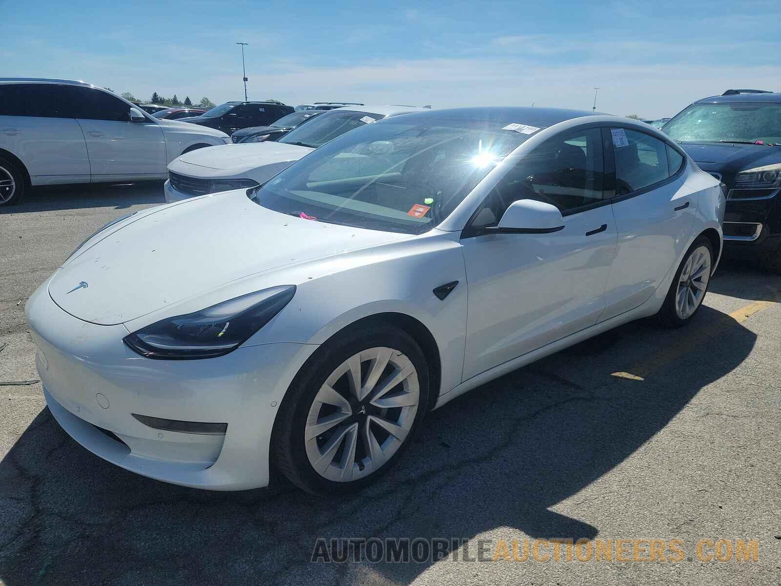 5YJ3E1EA0MF990855 Tesla Model 3 2021