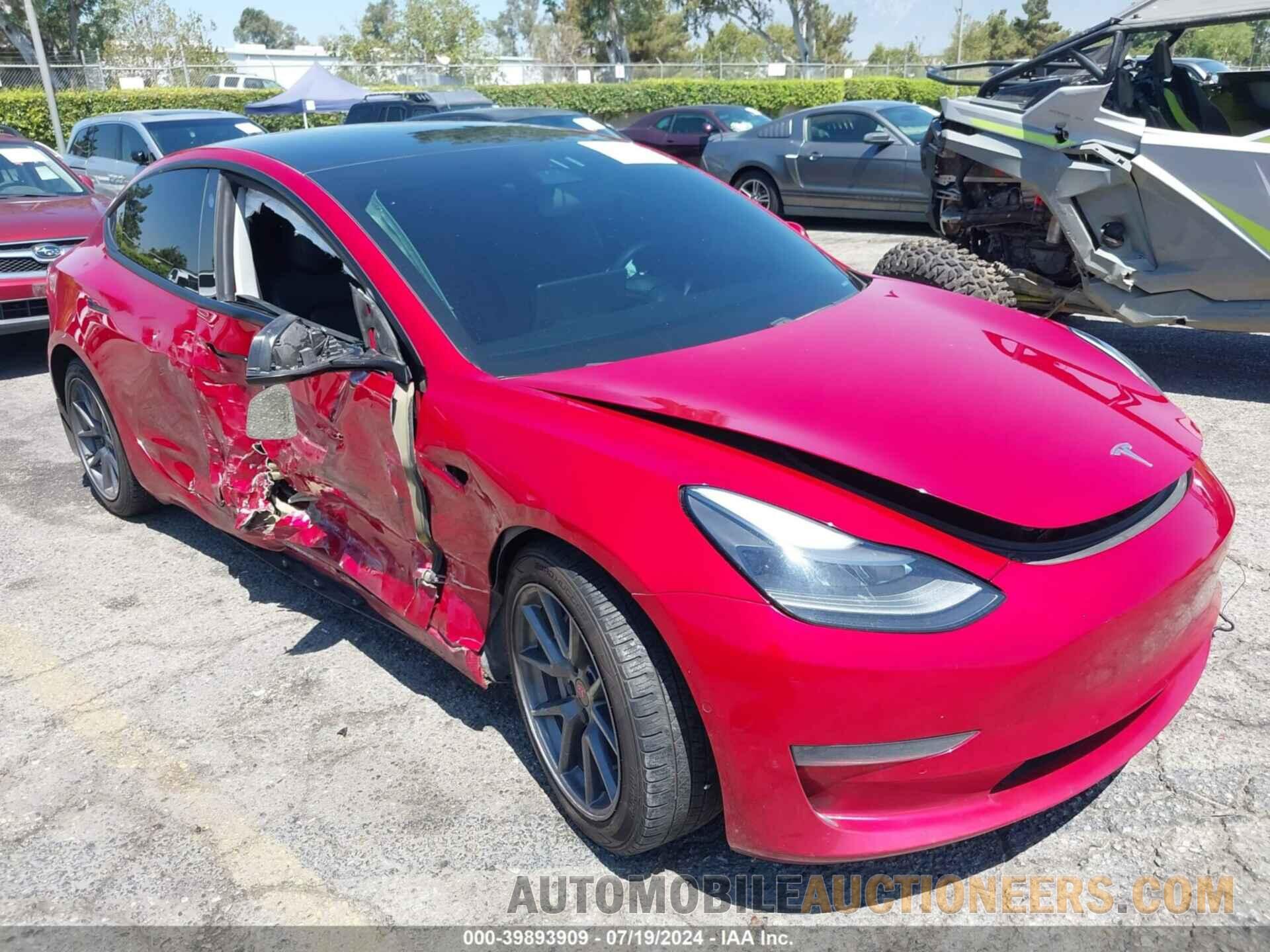 5YJ3E1EA0MF996395 TESLA MODEL 3 2021