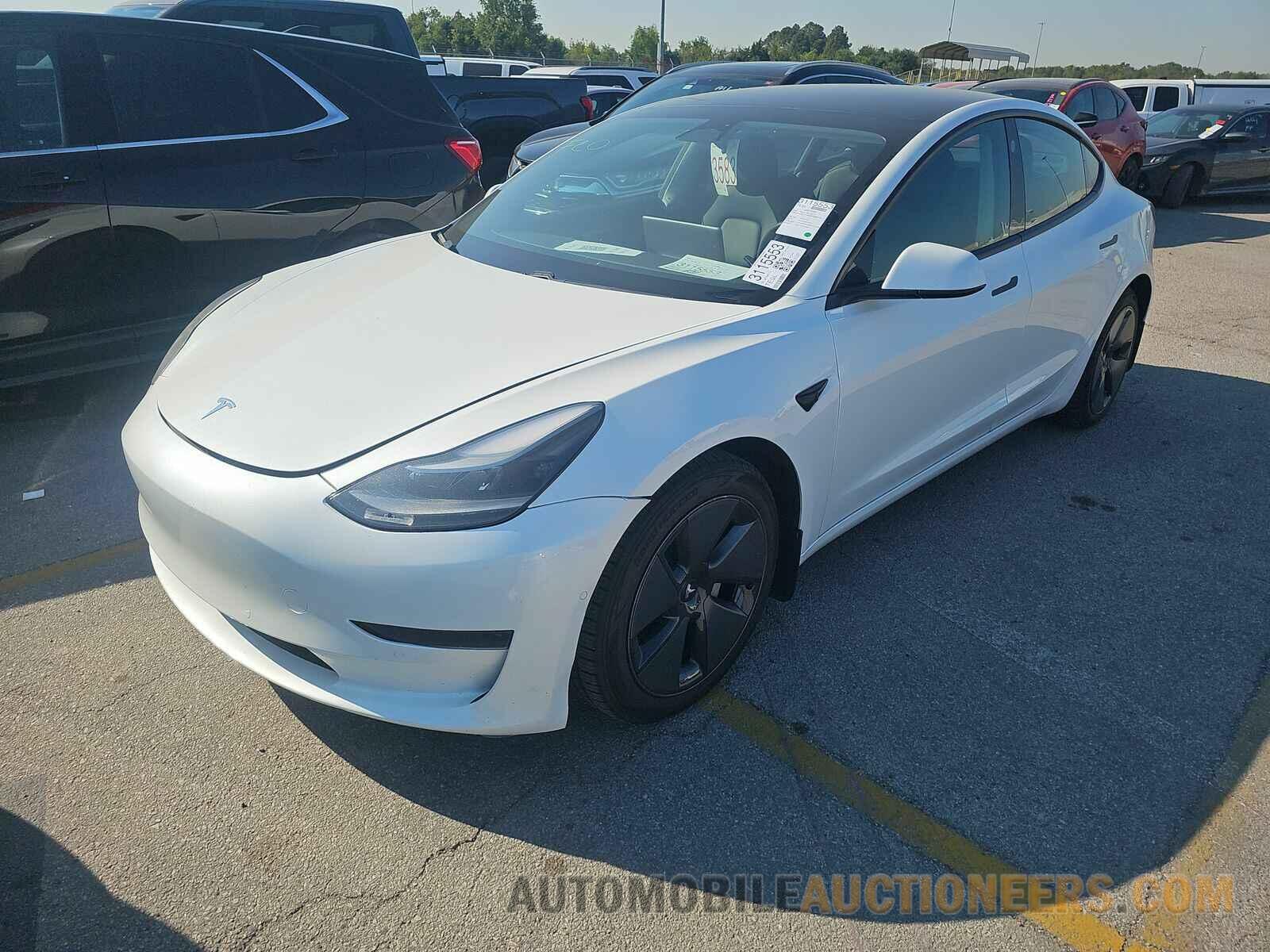 5YJ3E1EA0MF996722 Tesla Model 3 2021