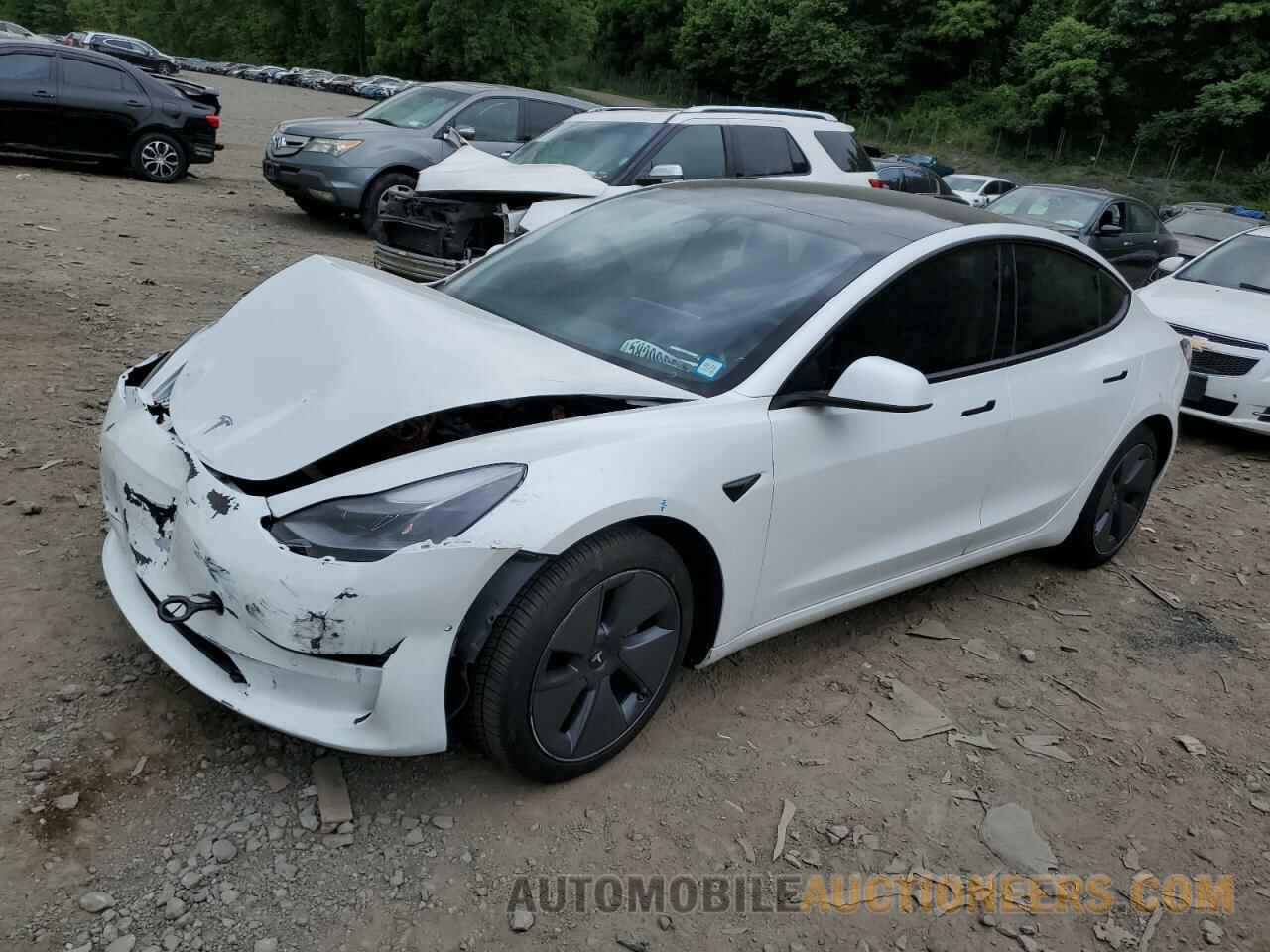 5YJ3E1EA0NF112585 TESLA MODEL 3 2022