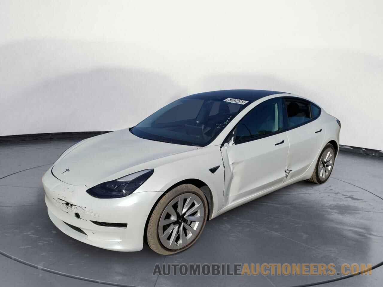 5YJ3E1EA0NF144971 TESLA MODEL 3 2022