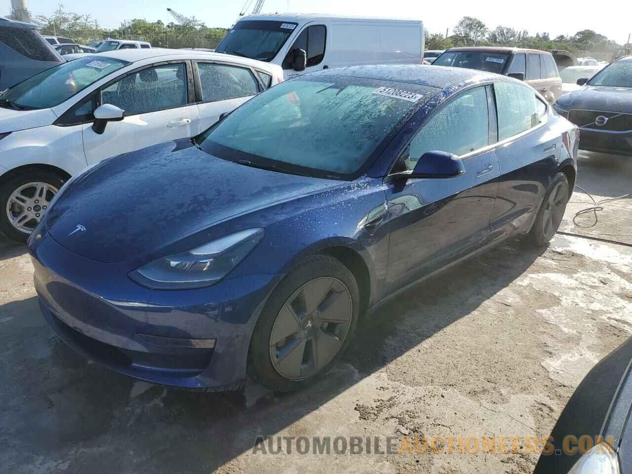 5YJ3E1EA0NF152701 TESLA MODEL 3 2022