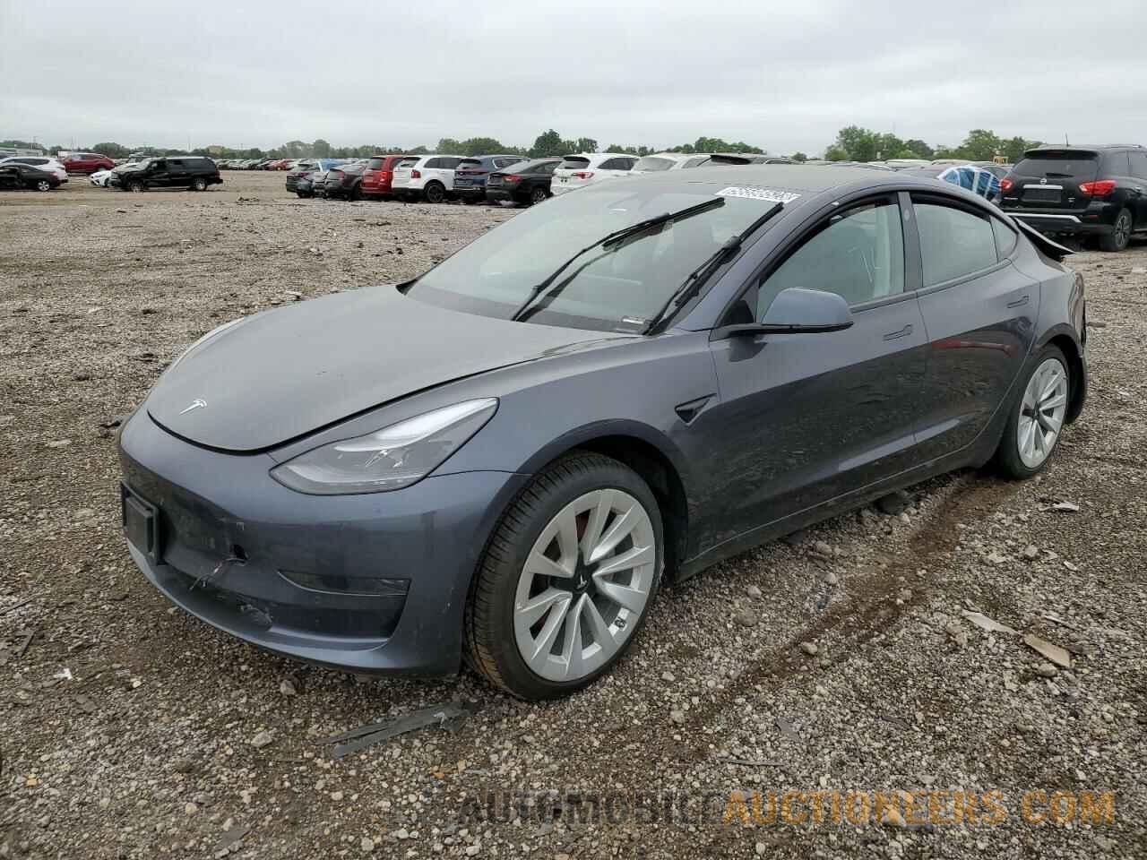 5YJ3E1EA0NF185424 TESLA MODEL 3 2022