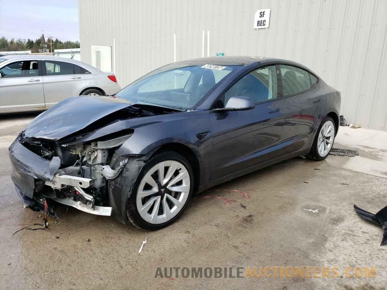 5YJ3E1EA0NF187819 TESLA MODEL 3 2022