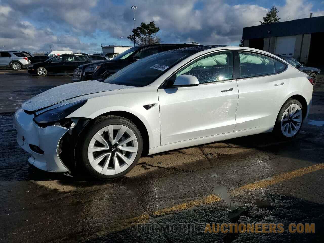 5YJ3E1EA0NF188078 TESLA MODEL 3 2022