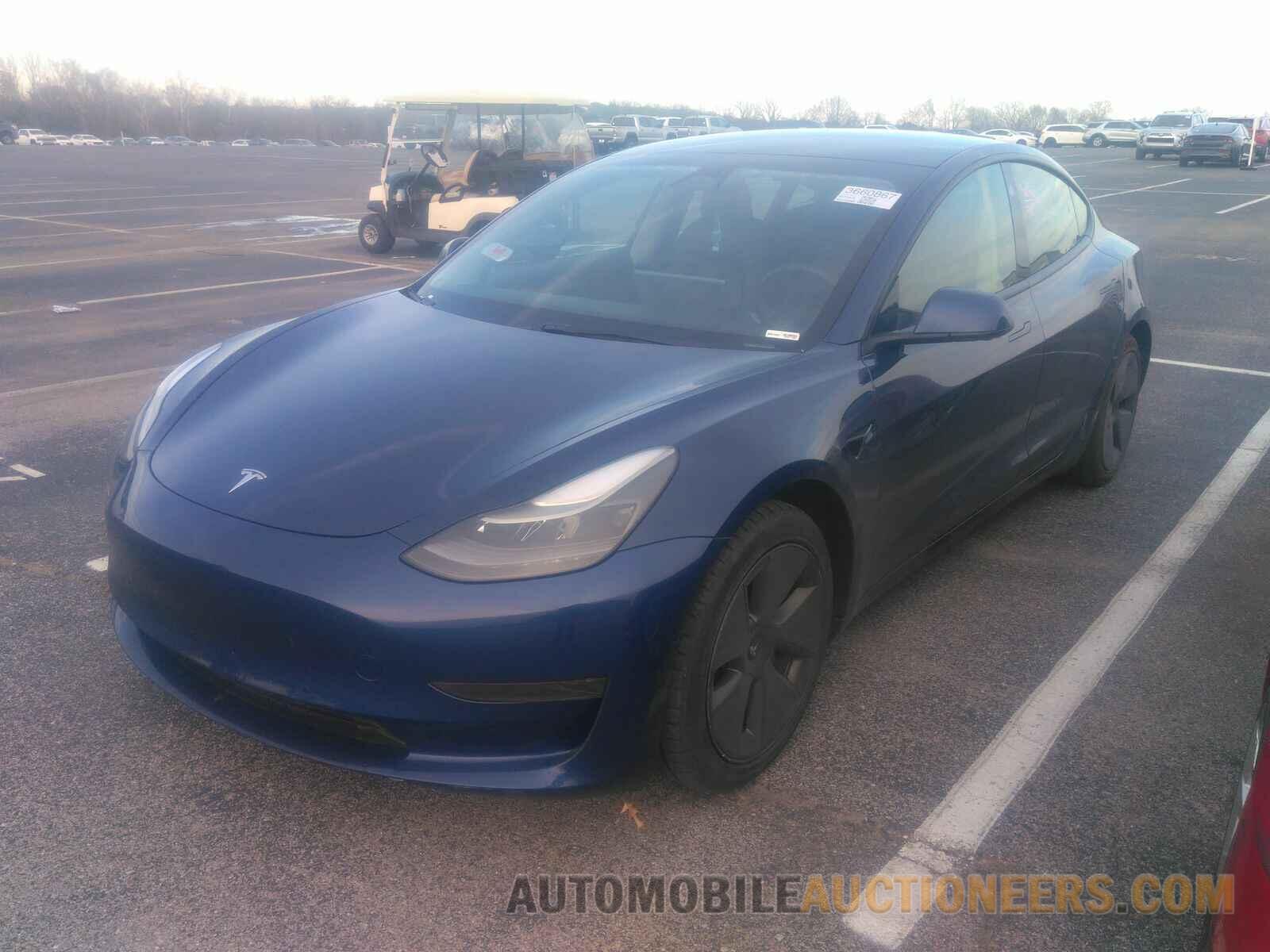 5YJ3E1EA0NF189313 Tesla Model 3 2022