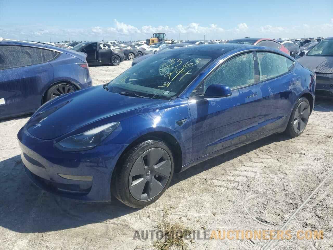 5YJ3E1EA0NF194818 TESLA MODEL 3 2022