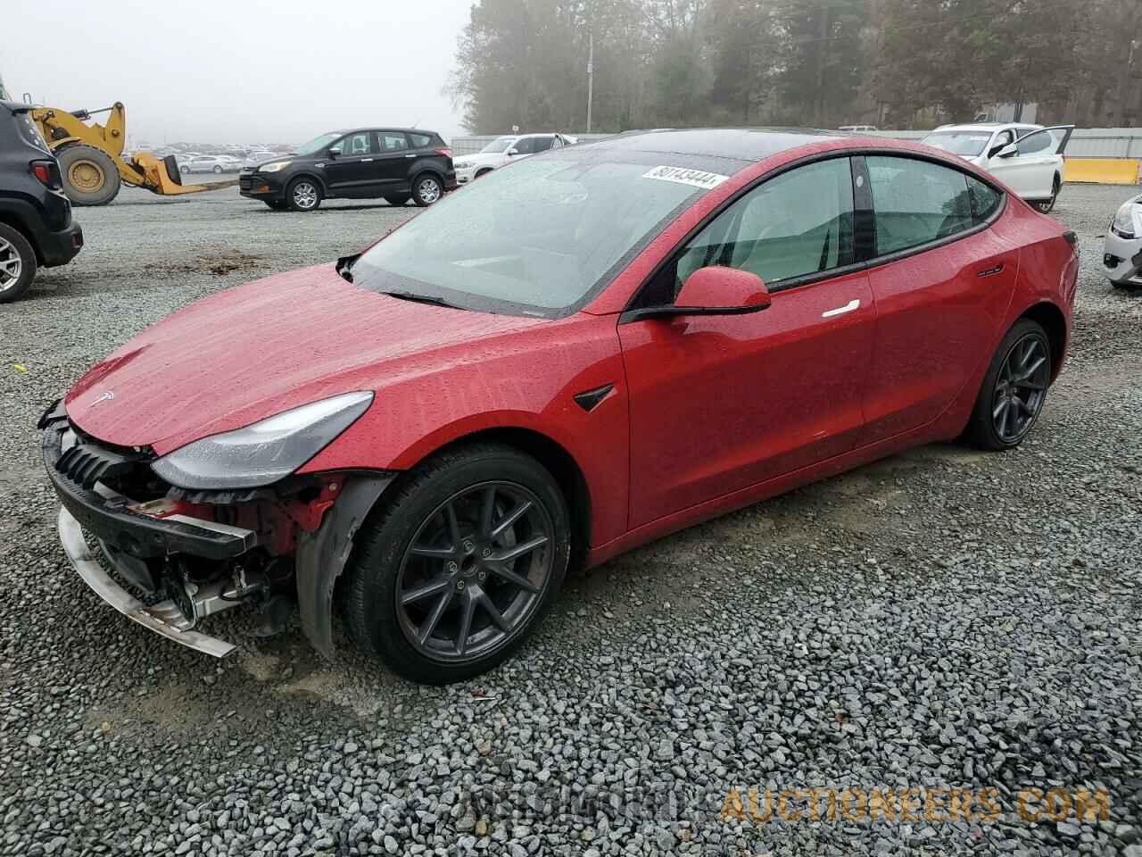 5YJ3E1EA0NF200567 TESLA MODEL 3 2022