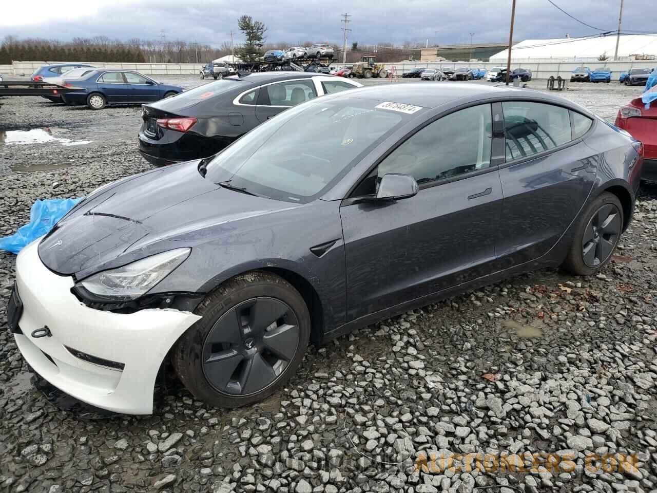 5YJ3E1EA0NF240132 TESLA MODEL 3 2022