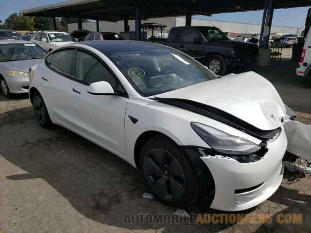 5YJ3E1EA0NF249431 TESLA MODEL 3 2022