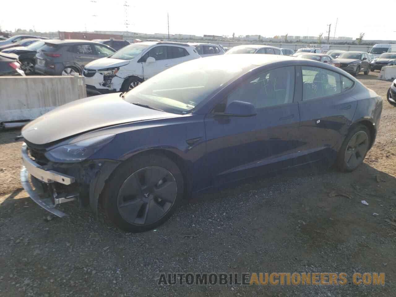 5YJ3E1EA0NF288004 TESLA MODEL 3 2022