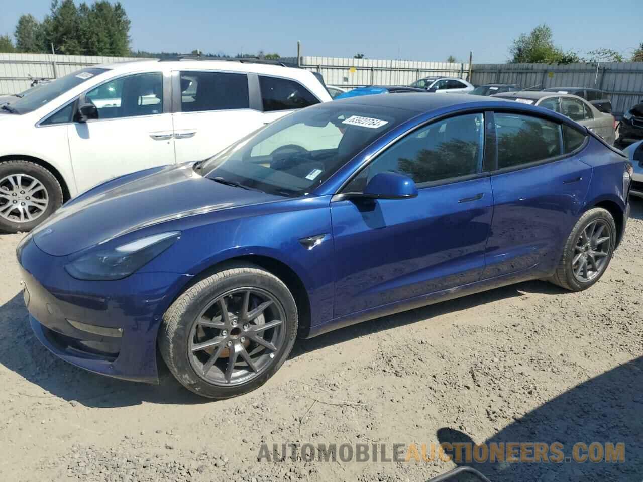 5YJ3E1EA0NF289668 TESLA MODEL 3 2022