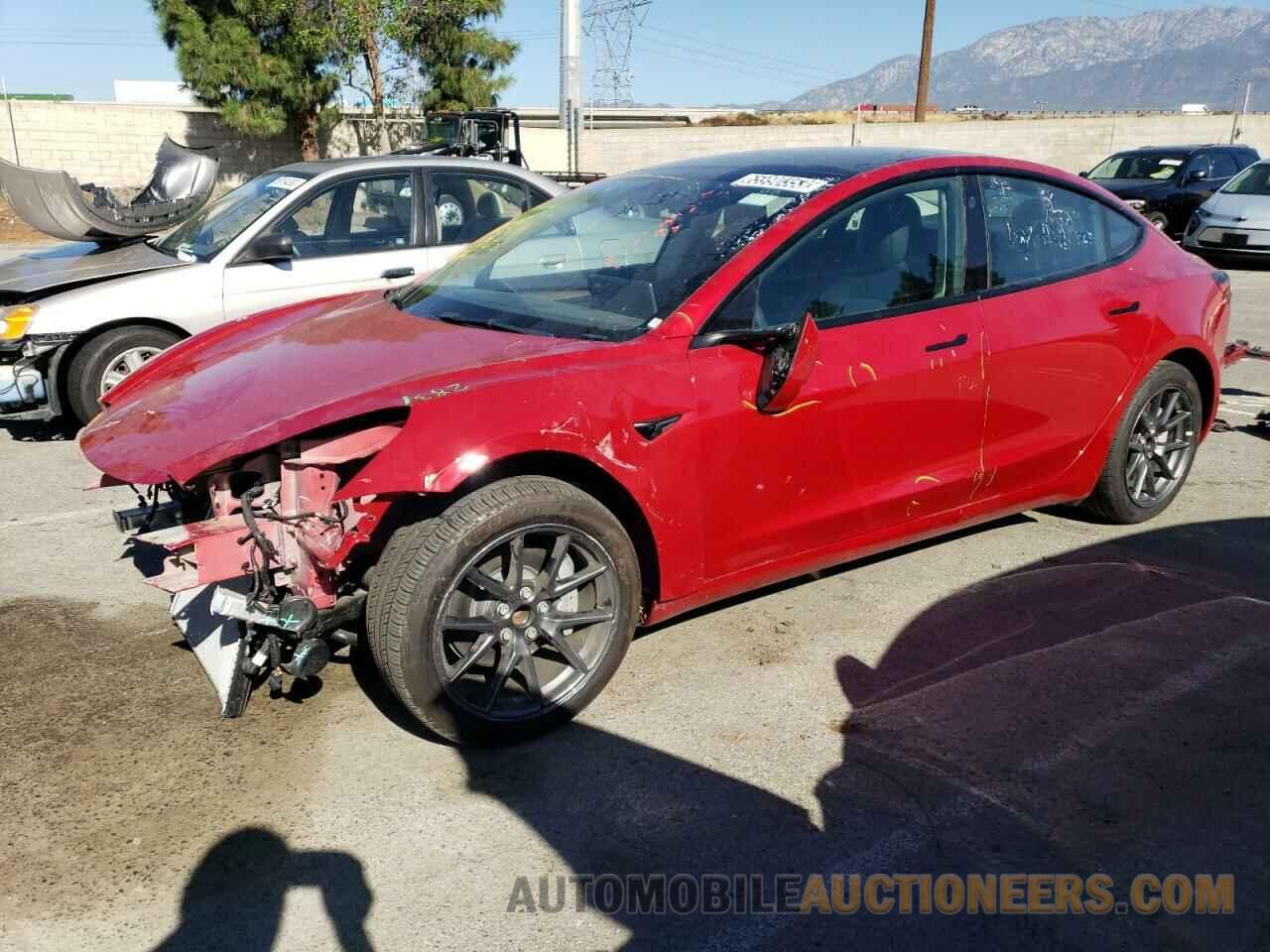 5YJ3E1EA0NF290920 TESLA MODEL 3 2022