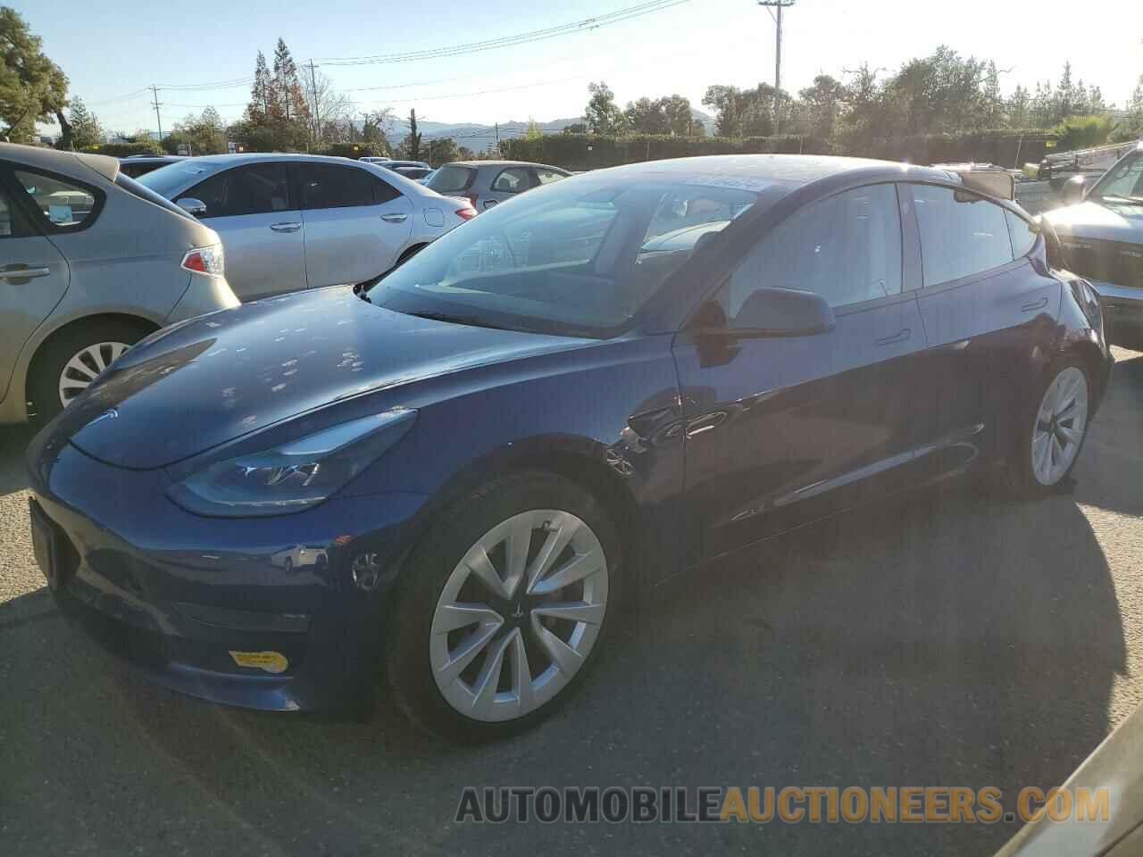 5YJ3E1EA0NF297169 TESLA MODEL 3 2022