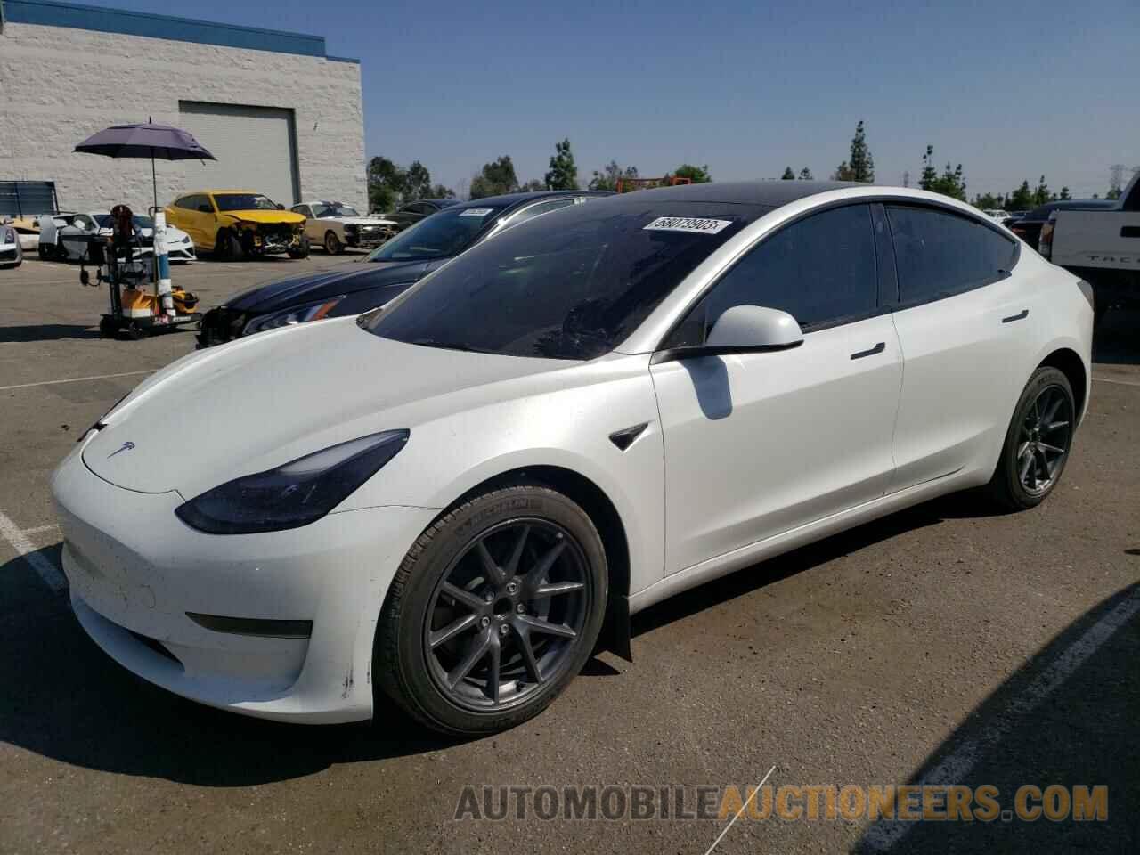 5YJ3E1EA0NF314214 TESLA MODEL 3 2022