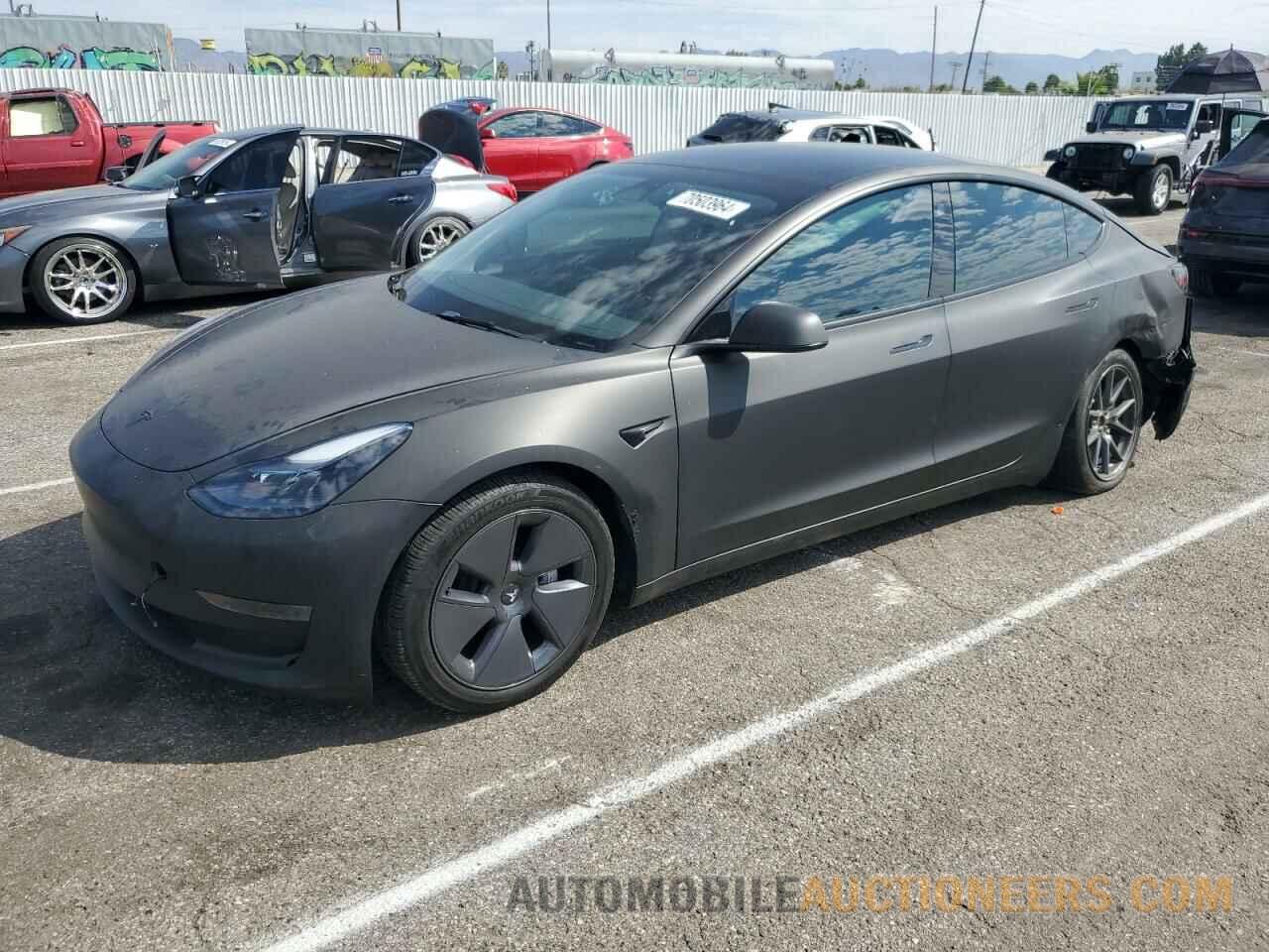 5YJ3E1EA0NF320370 TESLA MODEL 3 2022