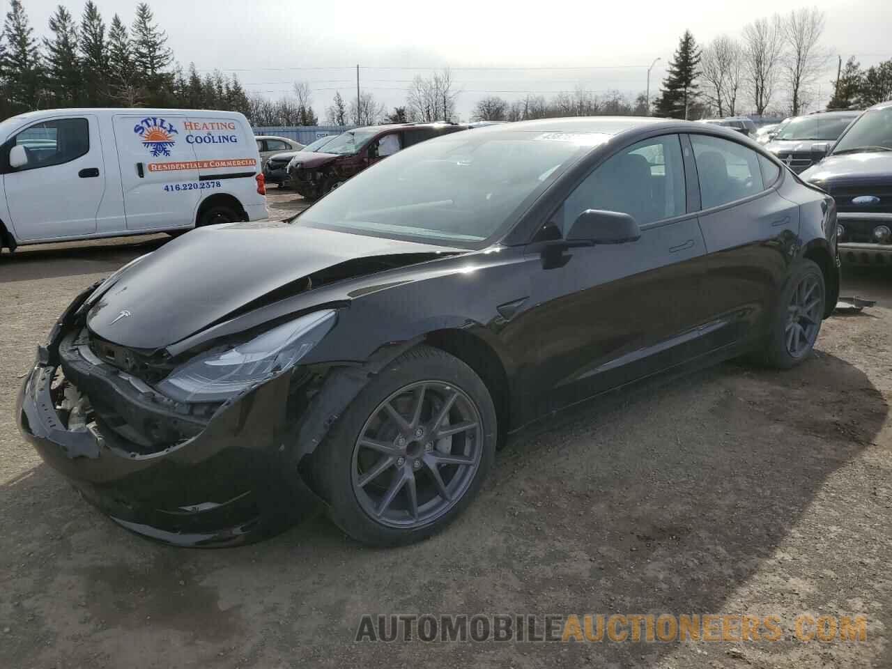 5YJ3E1EA0NF333328 TESLA MODEL 3 2022