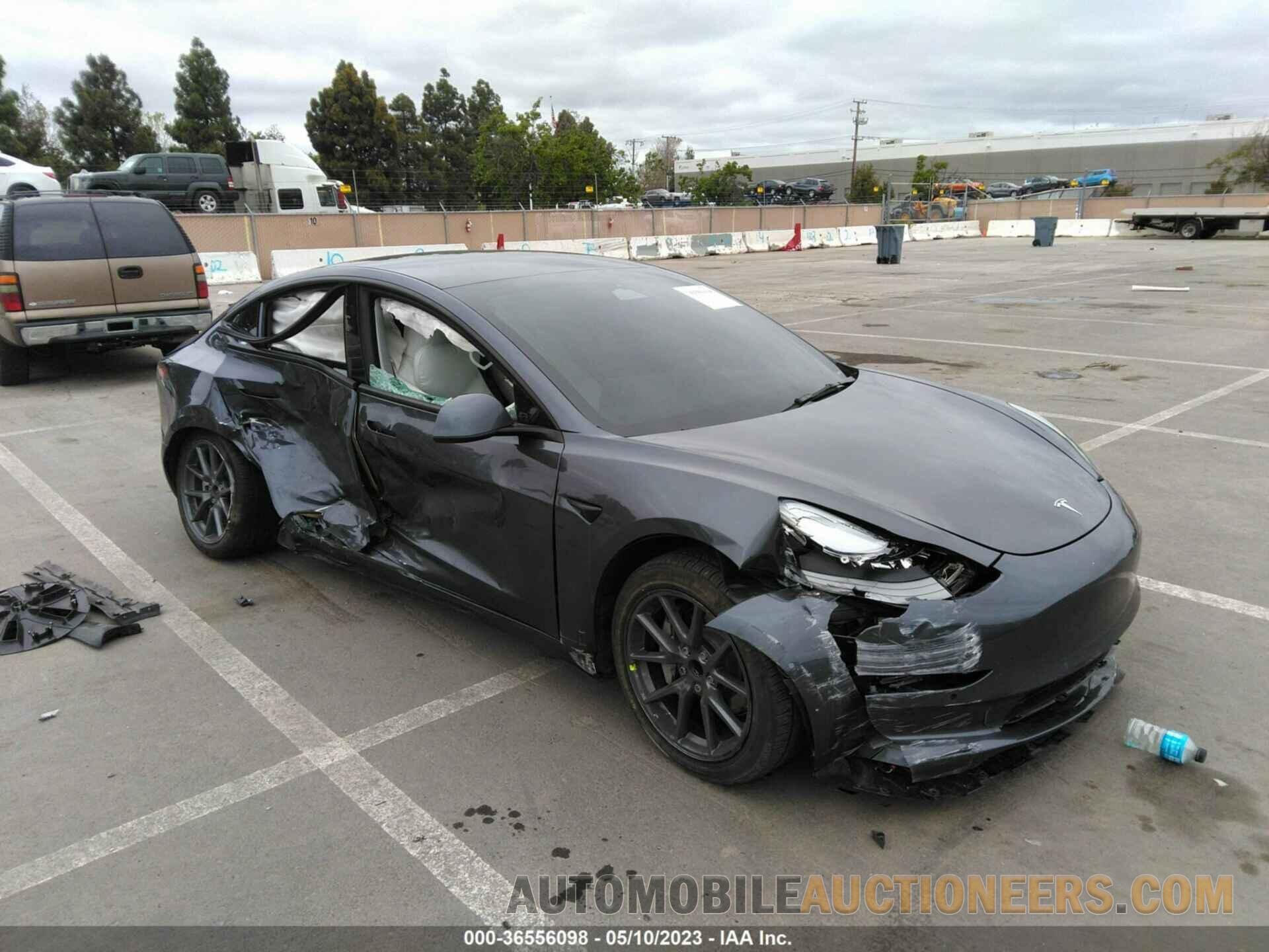 5YJ3E1EA0NF337993 TESLA MODEL 3 2022