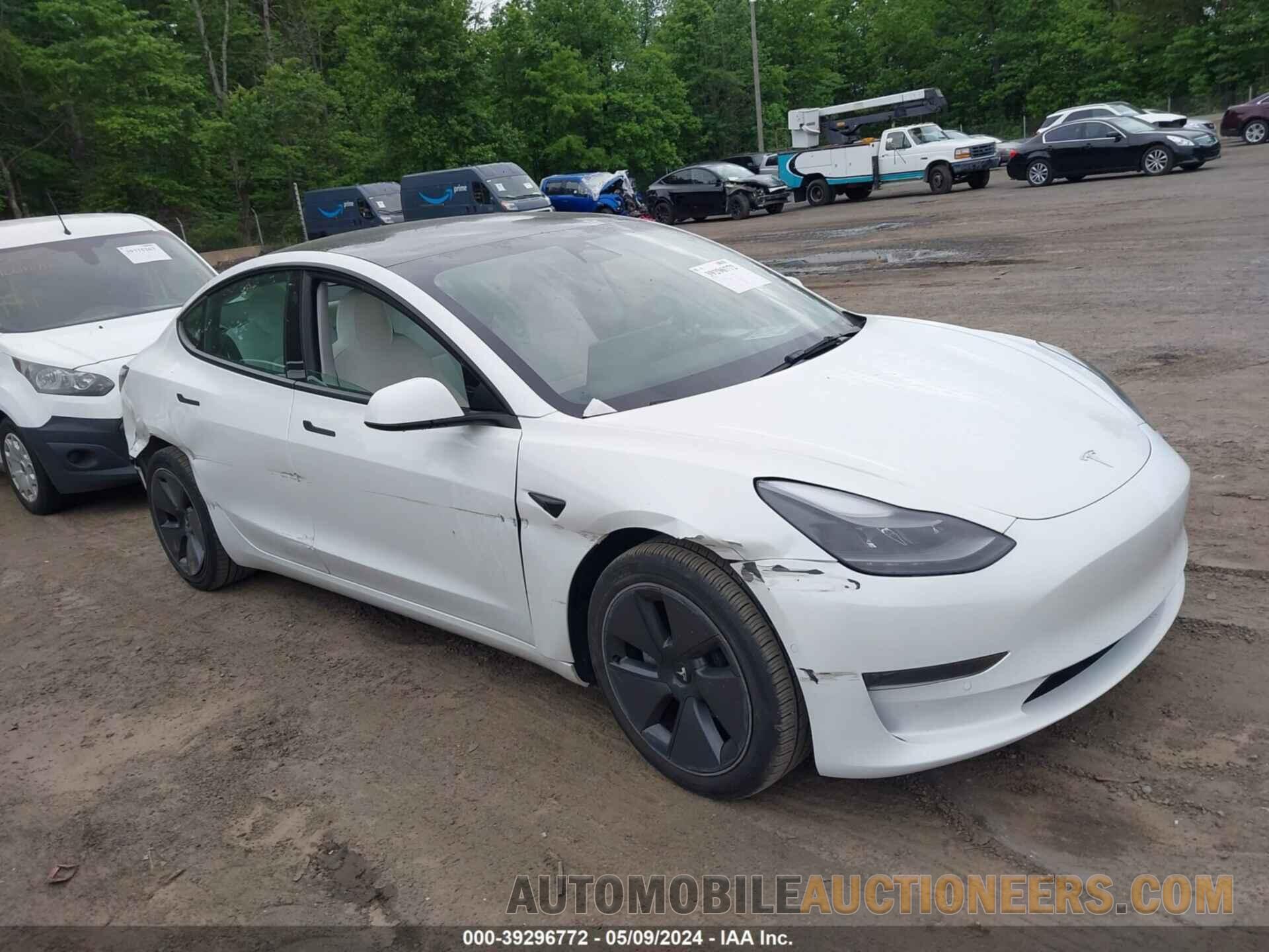 5YJ3E1EA0NF342465 TESLA MODEL 3 2022