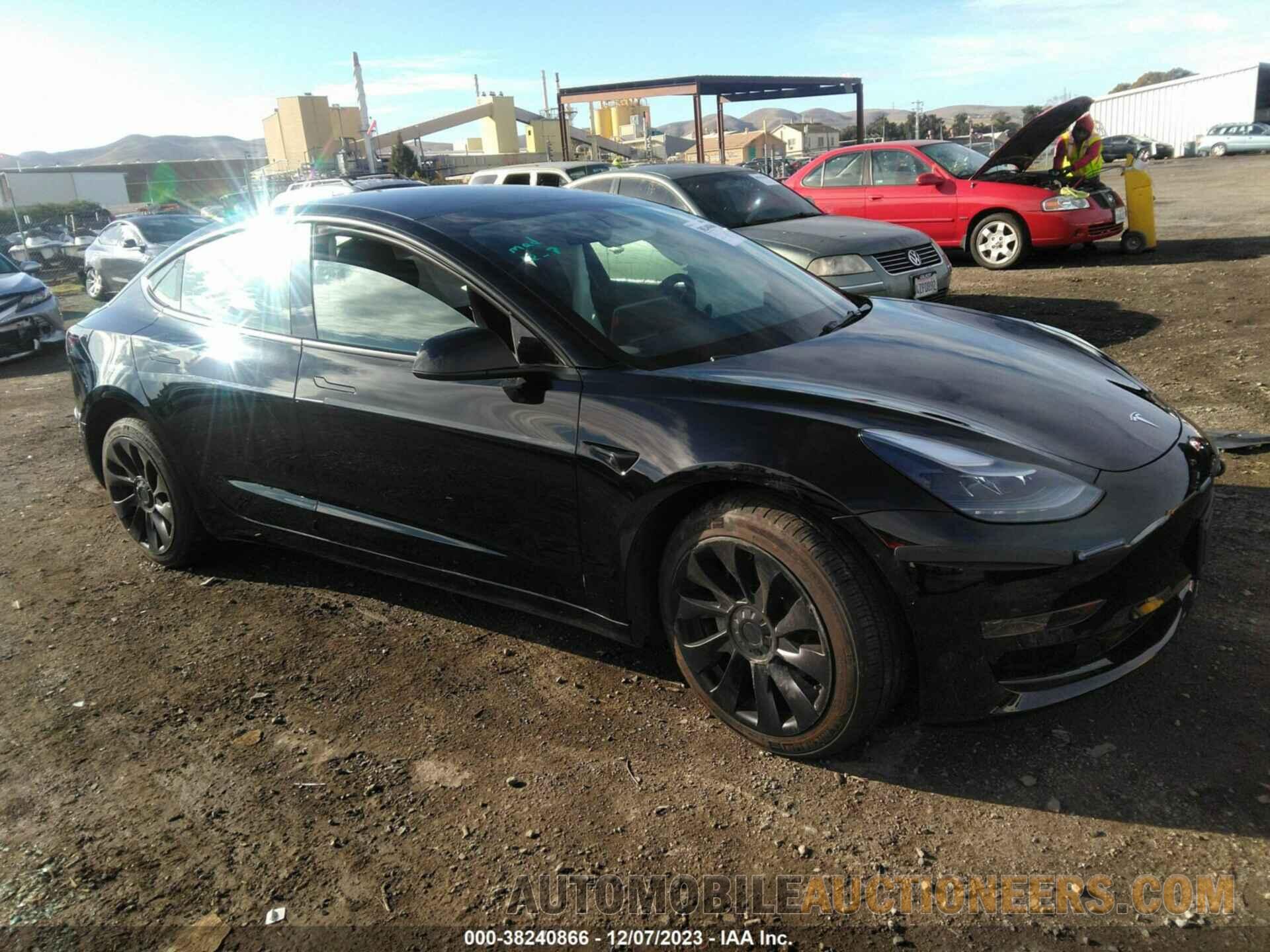 5YJ3E1EA0NF357449 TESLA MODEL 3 2022