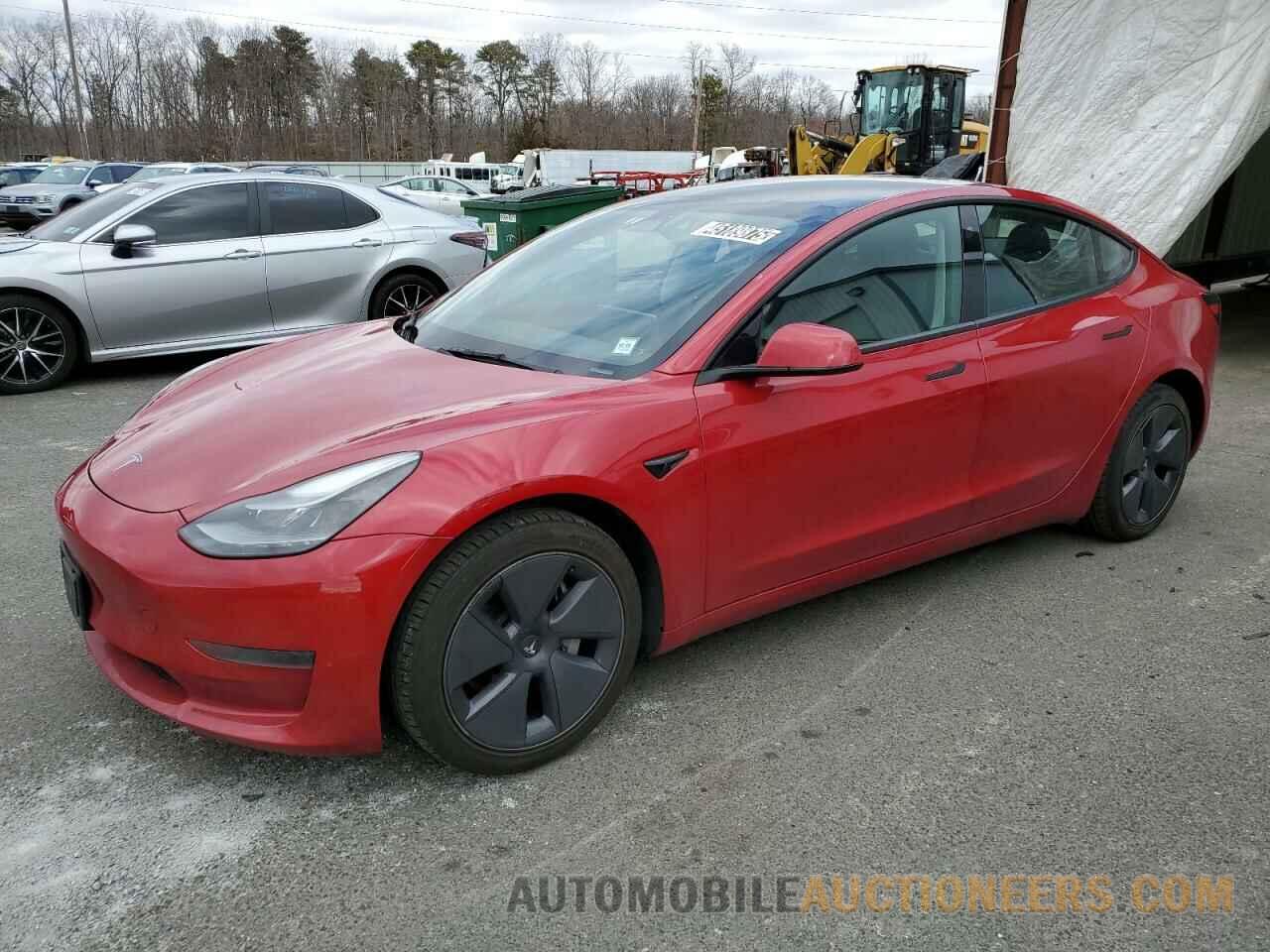 5YJ3E1EA0NF368581 TESLA MODEL 3 2022