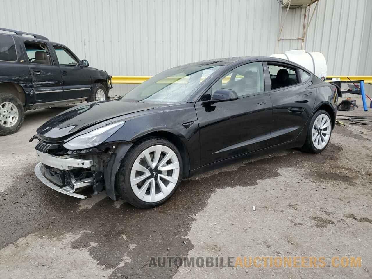 5YJ3E1EA0NF369293 TESLA MODEL 3 2022