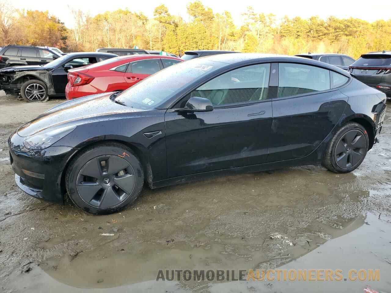 5YJ3E1EA0NF370203 TESLA MODEL 3 2022