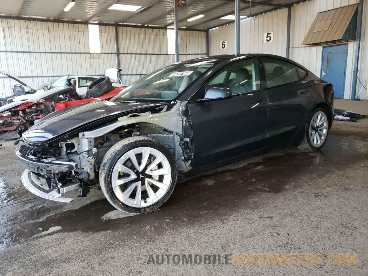 5YJ3E1EA0NF370332 TESLA MODEL 3 2022