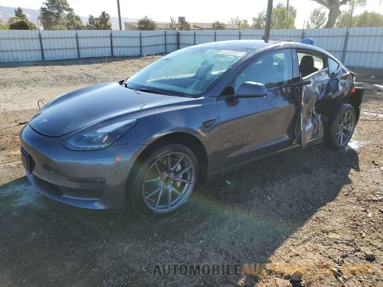 5YJ3E1EA0NF370685 TESLA MODEL 3 2022