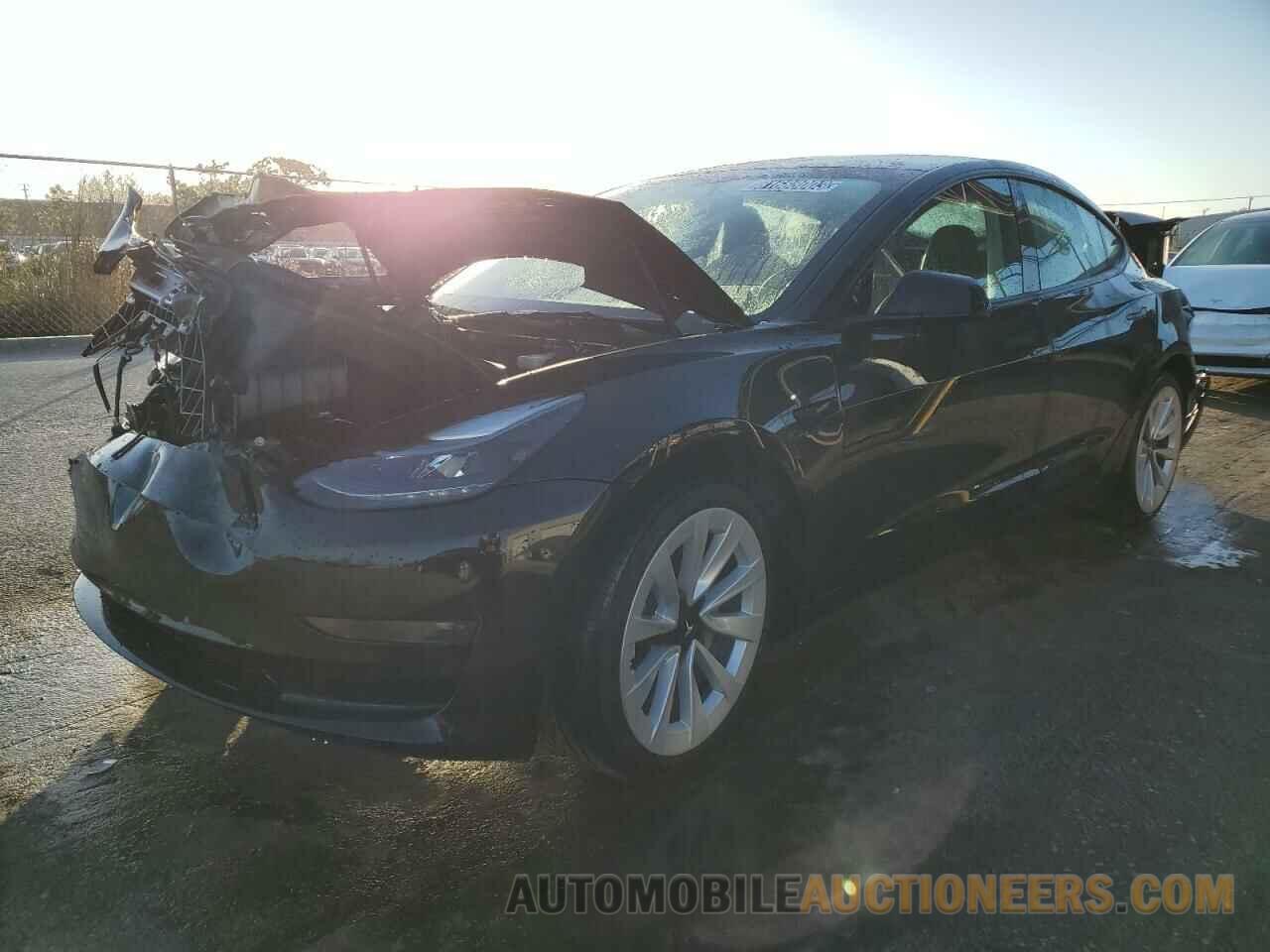 5YJ3E1EA0NF371707 TESLA MODEL 3 2022